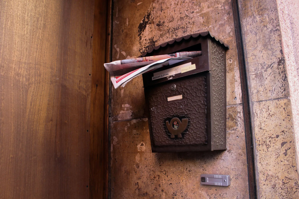 Overflowing letterbox symbolising the power of email marketing