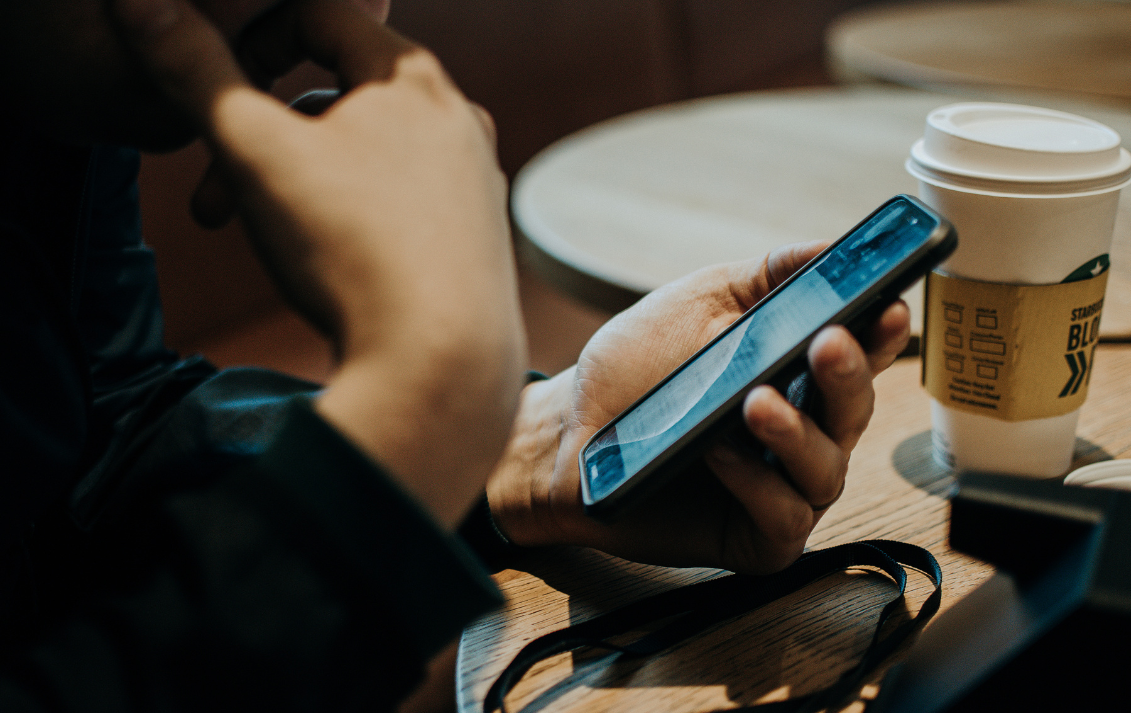 Smartphone showing an eCommerce product page, representing mobile shopping UX